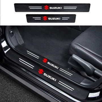 Emblaze - Carbon Fiber Door Sill Protector (Pack of 8)